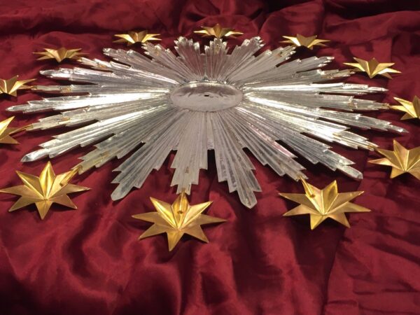Raggiera stellario ottone 39 cm - immagine 2