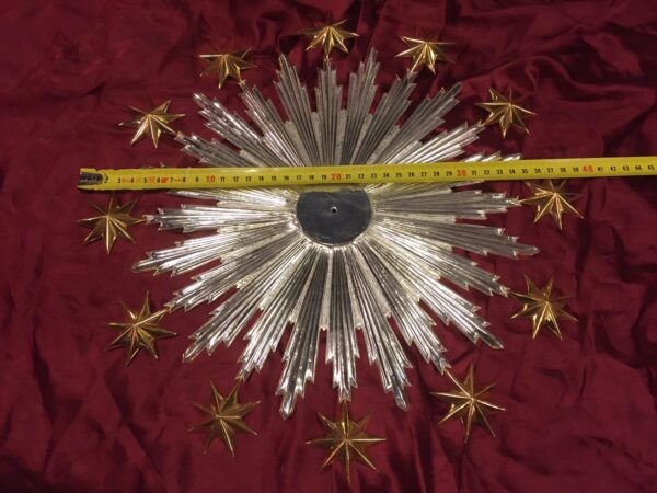 Raggiera stellario ottone 39 cm - immagine 3