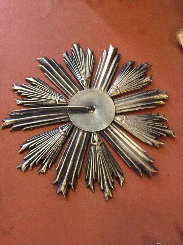 Raggiera metallo 15 cm - immagine 3