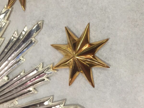 Raggiera stellario ottone 39 cm - immagine 5