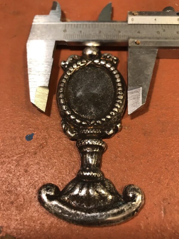Specchietto Puttino Madonna Angelo 3,3 X 8,4 Cm - immagine 4