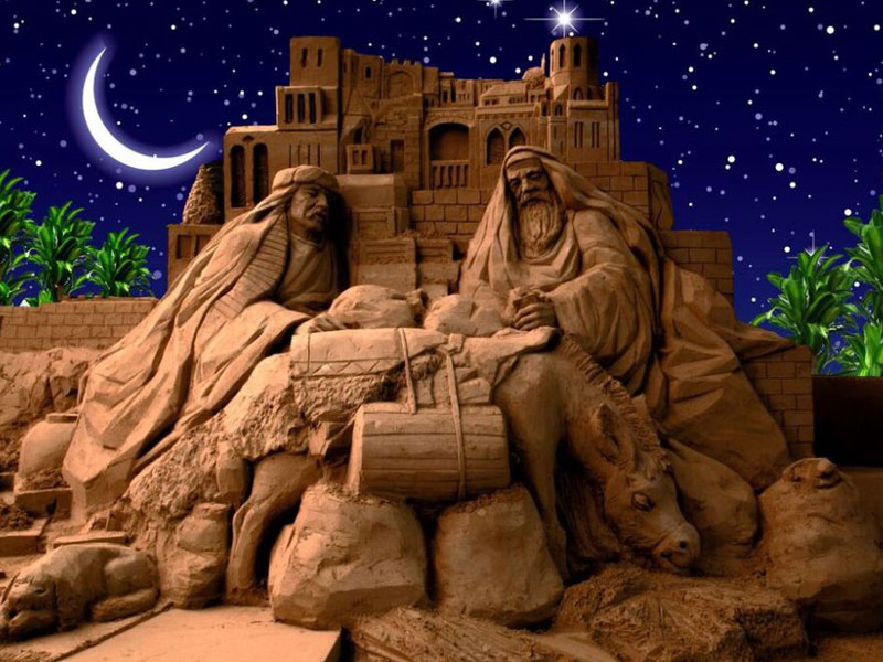 Presepe di sabbia