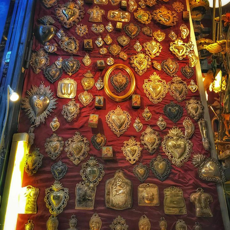 Ex voto negozio a napoli centro