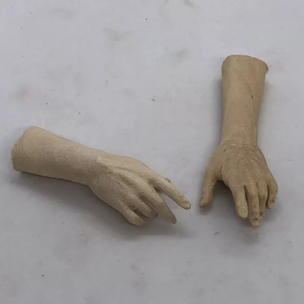 Coppia di mani uomo 3 cm maschili - immagine 5