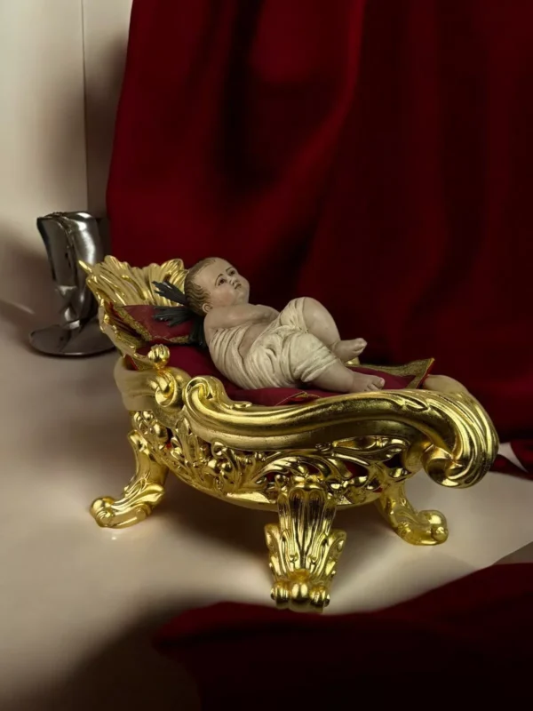 Bambino Gesu' con culla - immagine 4