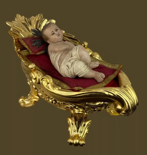 Bambino Gesu' con culla - immagine 6