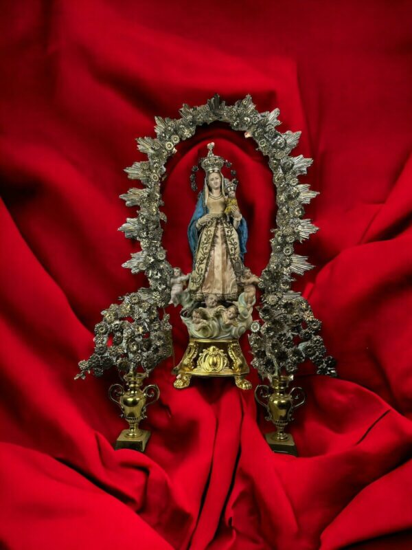 Madonna Immacolata di Don Placido Baccher 76 cm - immagine 3
