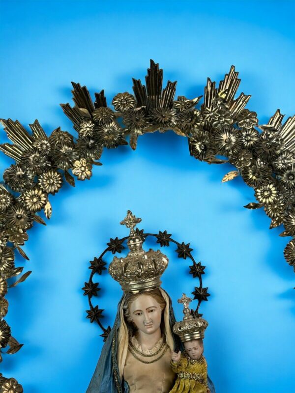 Madonna Immacolata di Don Placido Baccher 76 cm - immagine 10