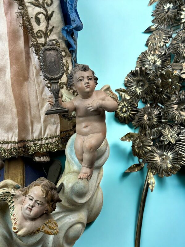 Madonna Immacolata di Don Placido Baccher 76 cm - immagine 9