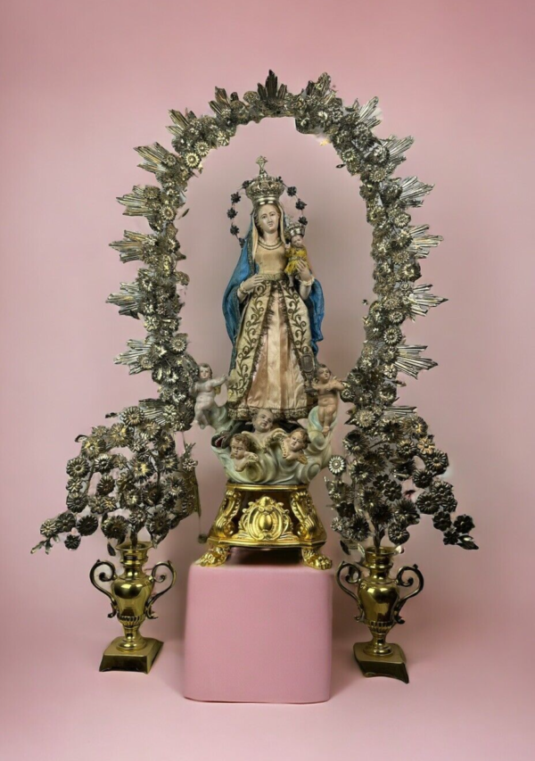 Madonna Immacolata di Don Placido Baccher 76 cm