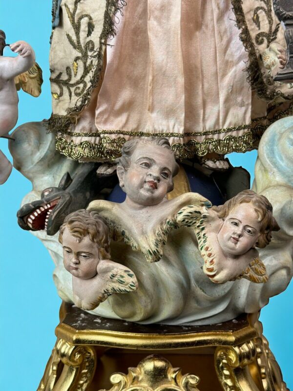 Madonna Immacolata di Don Placido Baccher 76 cm - immagine 4
