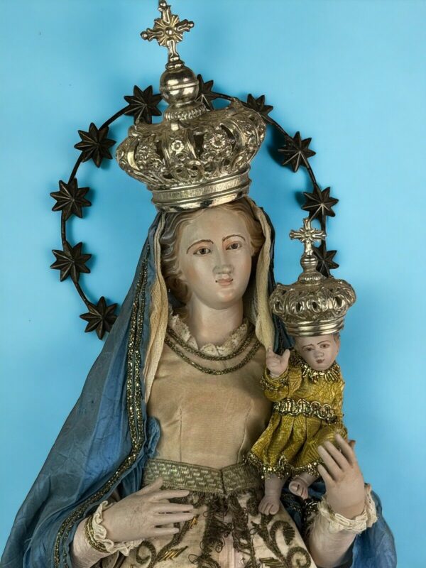 Madonna Immacolata di Don Placido Baccher 76 cm - immagine 3