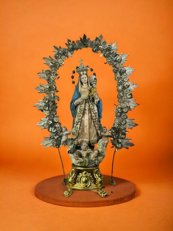 Madonna Immacolata di Don Placido Baccher 76 cm - immagine 4