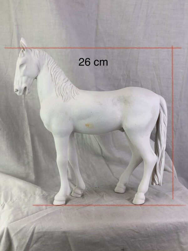 Tris cavalli in legno per re magi legno 44 cm - immagine 2