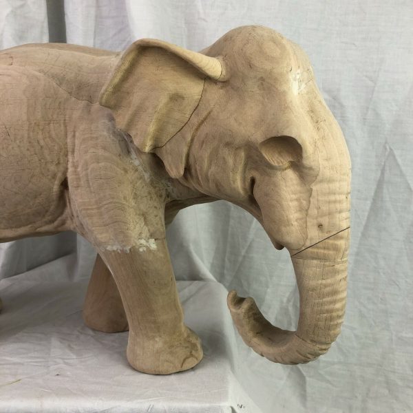 Elefante legno - immagine 3