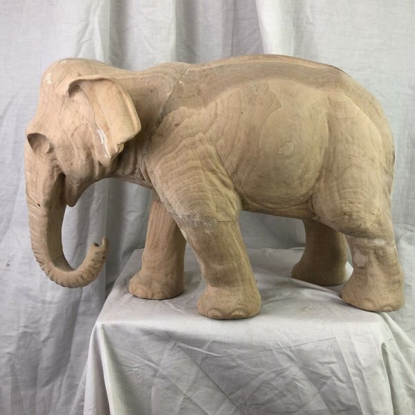 Elefante legno - immagine 2