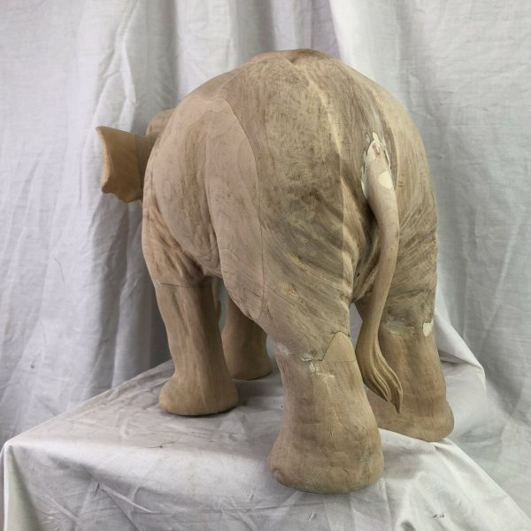 Elefante legno - immagine 7