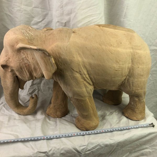 Elefante legno grande - immagine 14