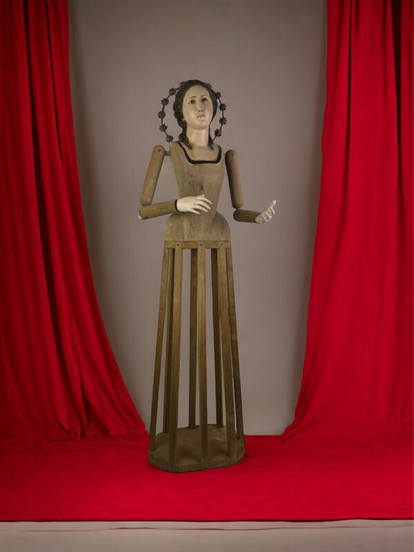 Manichino Madonna 90 cm gabbia