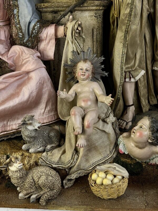 Sacra famiglia stile '700 napoletano - immagine 5