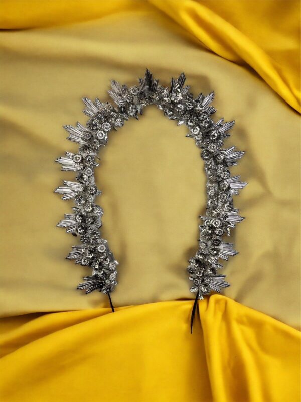 Arco fiorito con raggiera 90 cm