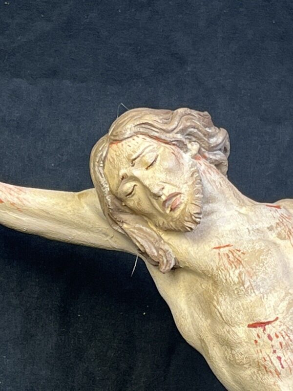 Scultura Cristo da croce 30 cm - immagine 2