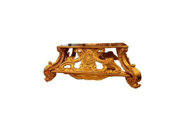 Base imperiale pedana per Santi modello basso conchiglia 80x60