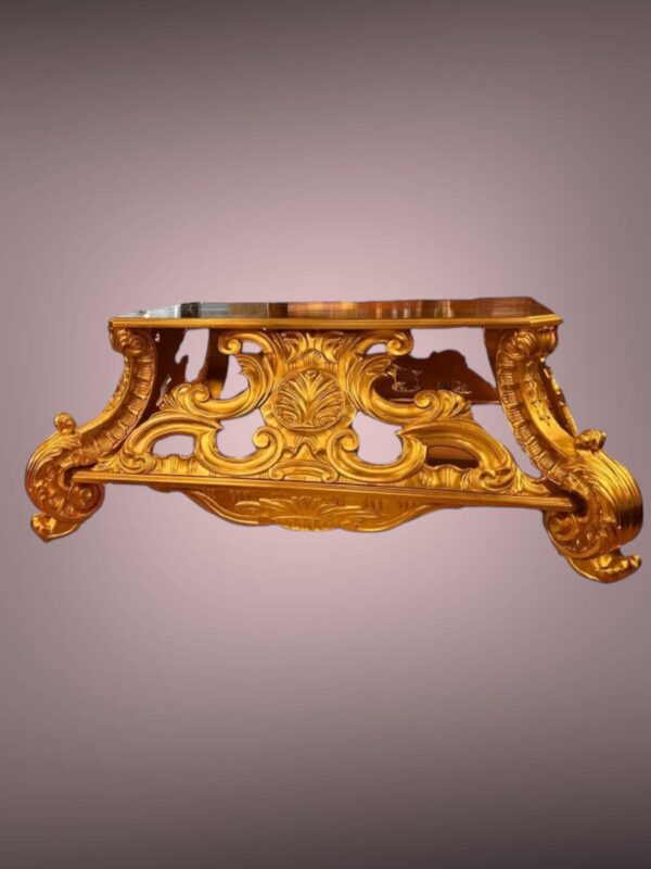 Base imperiale pedana per Santi modello basso conchiglia 80x60