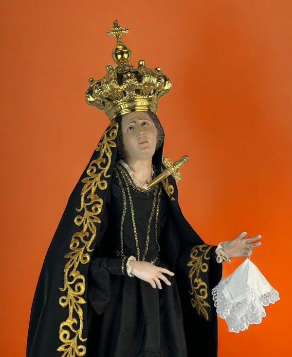 Madonna Addolorata 83 cm - immagine 3