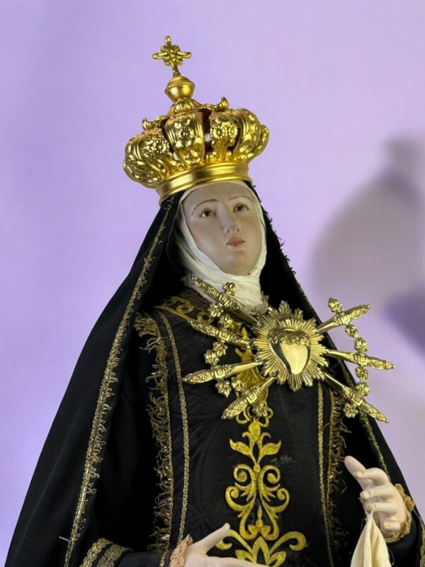 Madonna Addolorata 120 cm - immagine 2