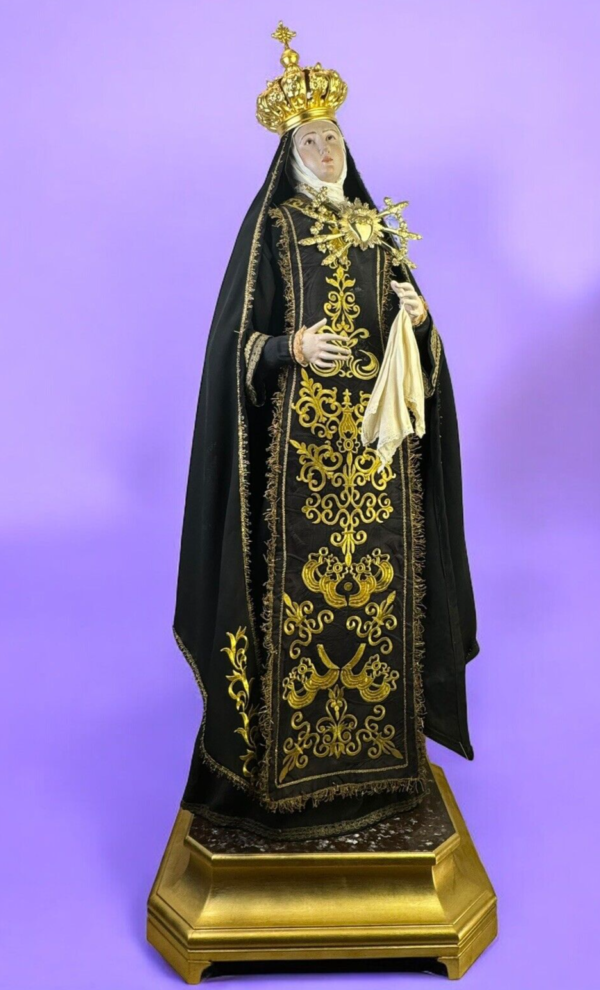 Madonna Addolorata 120 cm - immagine 5