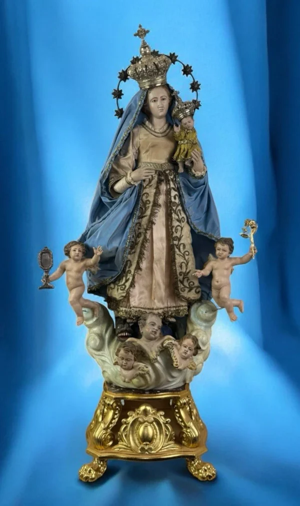 Madonna Immacolata di Don Placido Baccher 76 cm