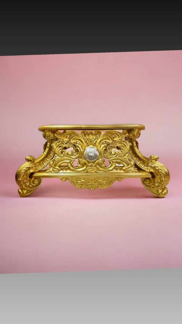 Base Imperiale 60x60 cm modello basso monogramma cuore di Gesu' - immagine 5
