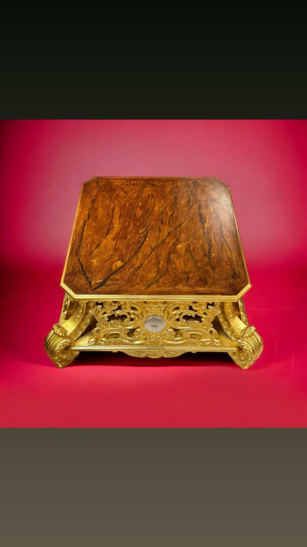 Base Imperiale 60x60 cm modello basso monogramma cuore di Gesu' - immagine 3