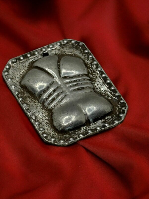 Ex voto vintage schiena spina dorsale tattoo Italia 4,5x 3,5 cm spalle - immagine 2
