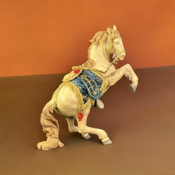 Cavallo Rampante Presepe Napoletano  44 Cm