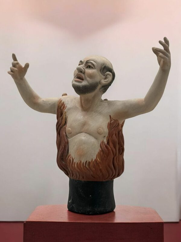 Anima del purgatorio 14 cm - immagine 2