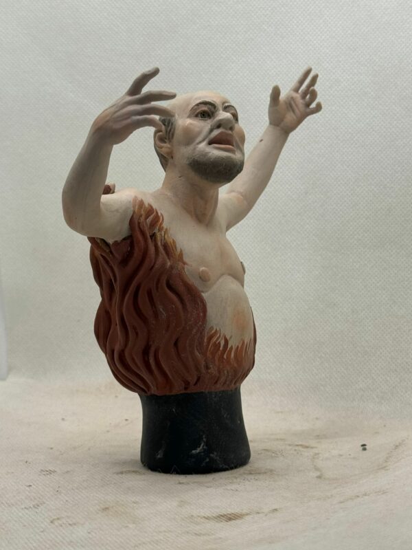 Anima del purgatorio 14 cm - immagine 4