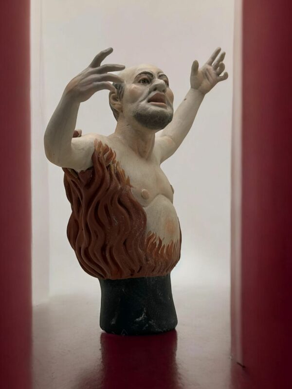 Anima del purgatorio 14 cm - immagine 5