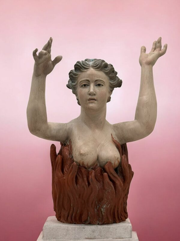 Anima del purgatorio 17 cm - immagine 2