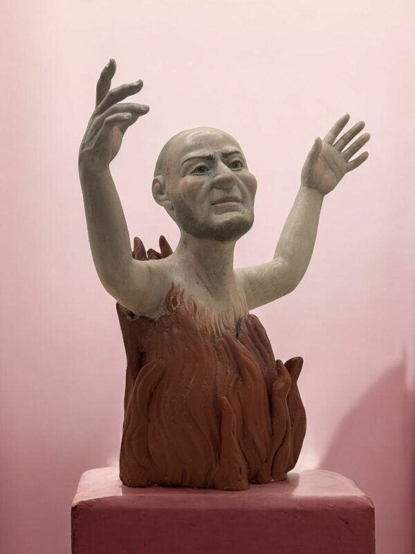 Anima del purgatorio 16 cm - immagine 2