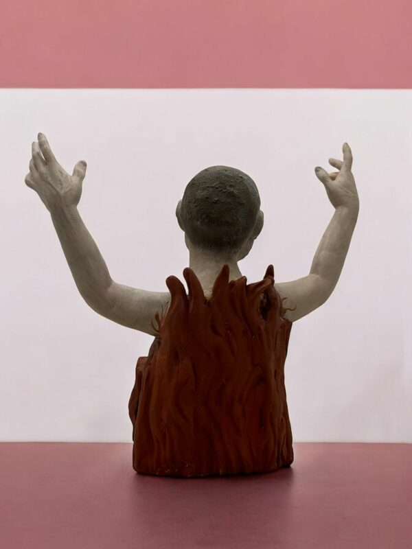 Anima del purgatorio 16 cm - immagine 3