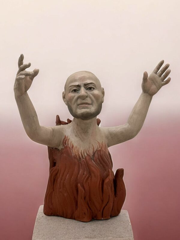 Anima del purgatorio 16 cm - immagine 4