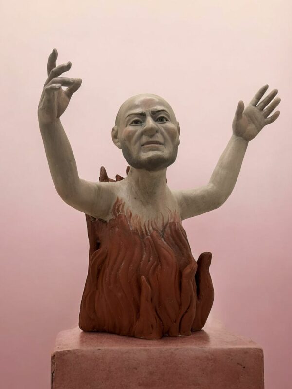 Anima del purgatorio 16 cm - immagine 8