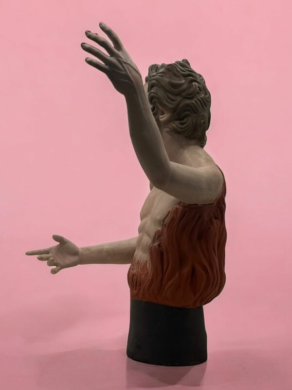Anima del purgatorio 23 cm - immagine 7