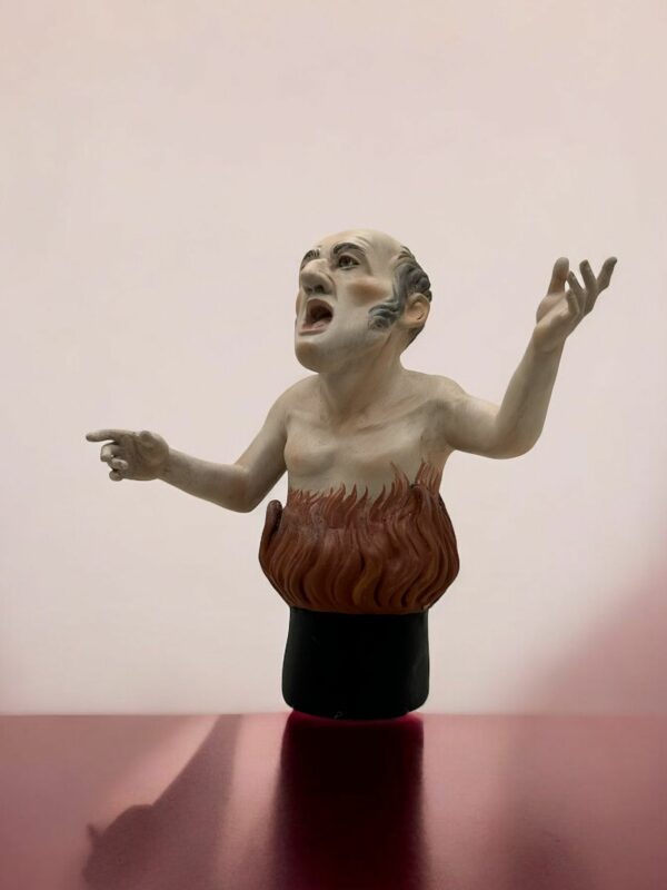 Anima del purgatorio 15 cm - immagine 2