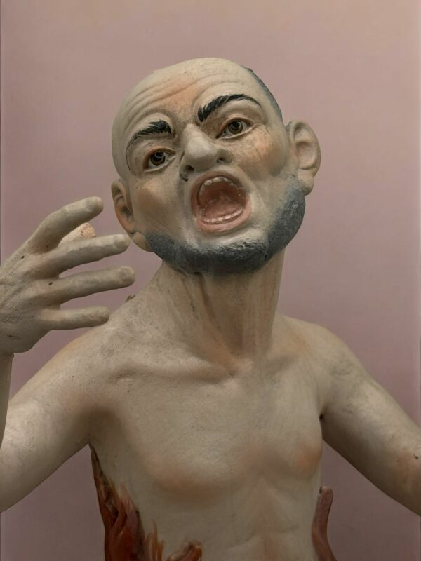 Anima del purgatorio 20 cm - immagine 3