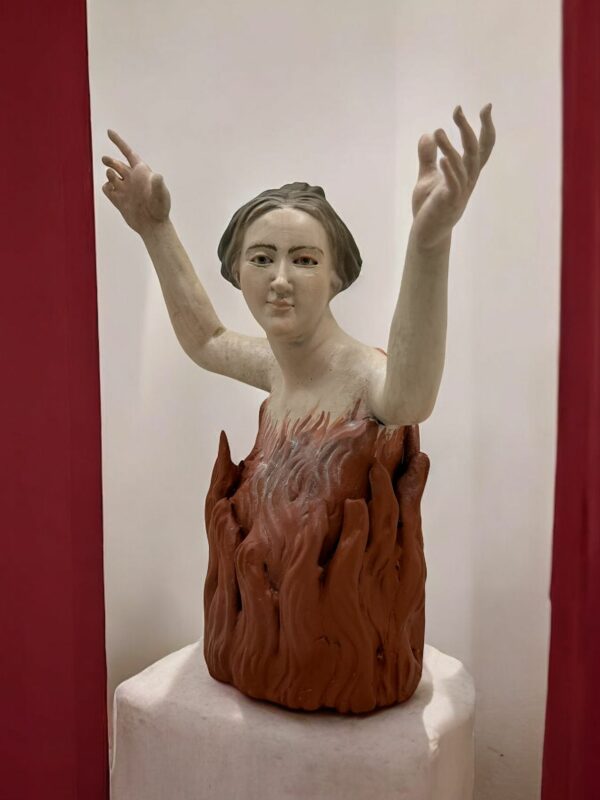 Anima del purgatorio 18 cm - immagine 3