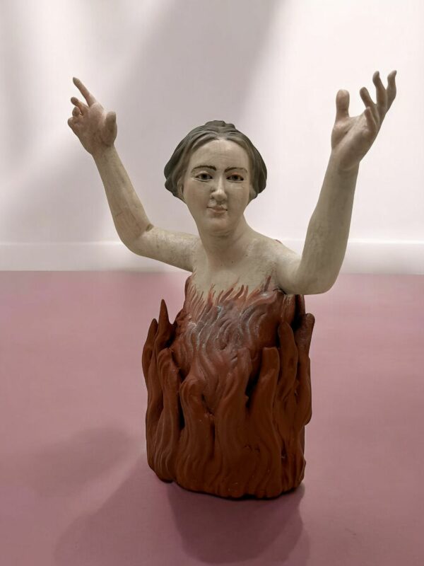 Anima del purgatorio 18 cm - immagine 7