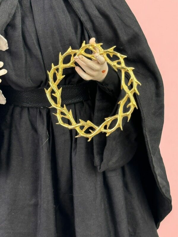Santa Gemma Galgani 55 cm ordine dei passionisti - immagine 2